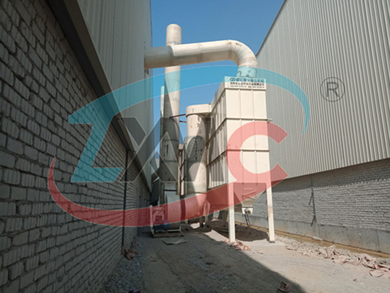 泉州泉港區(qū)祥茂建材除塵項目