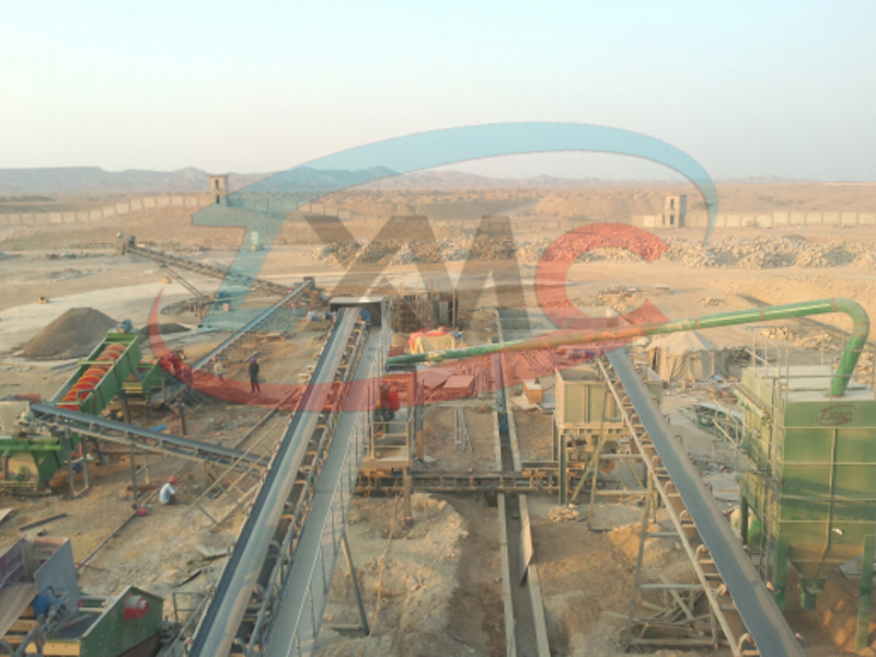 巴基斯坦卡拉奇核電站石骨料生產(chǎn)線