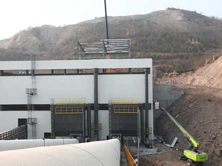  南礦天臺山除塵項(xiàng)目